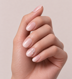 Veil Wing — Ein zartes Rosé mit einem Akzent aus Glitzer.