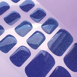 GEL PEDI STRIP - MIDNIGHT MAZE- Navy