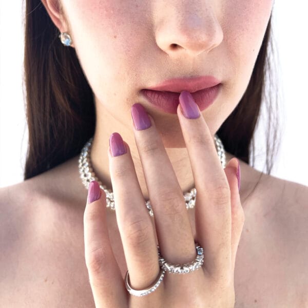 Gel Nail Strips – Light Pink Color Change | Laonsi Peach Beach - Image 3