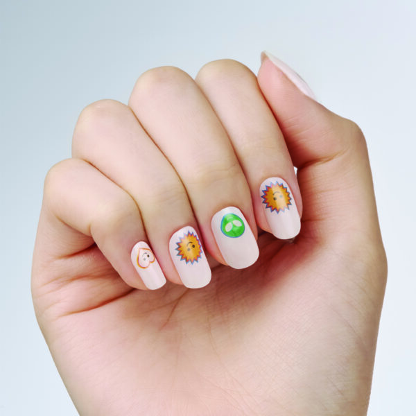 Gel Nail Strips – Character Color Change | Laonsi Say Hi