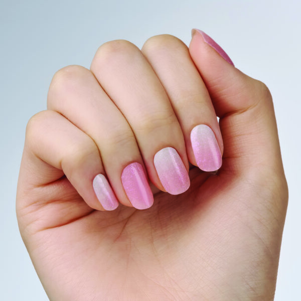 Gel Nail Strips – Pink Glitter, Gradation | Laonsi Cherry Up - Image 2