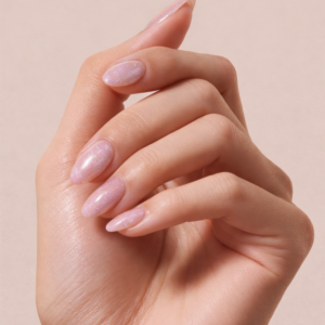 Pink Bloom | Purple glitter transparent↔Purple