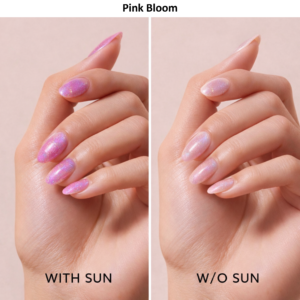 [SHIFT] Purple glitter transparent↔Purple | Pink Bloom